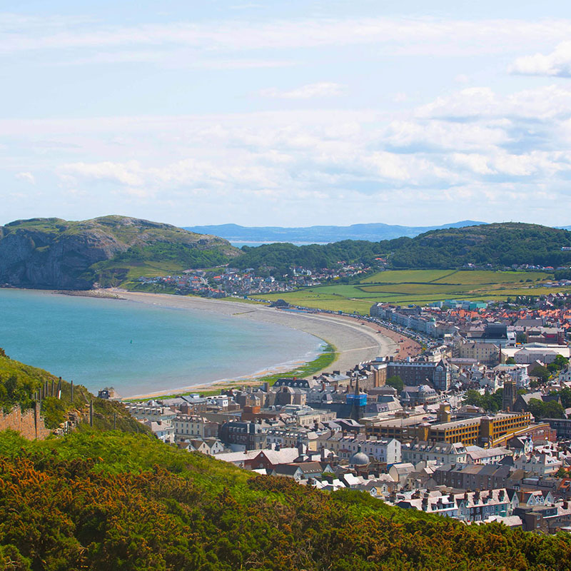 View of Llandudno from Gt Orme